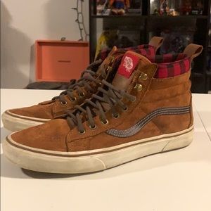 Vans Sk8-Hi MTE all weather high tops.